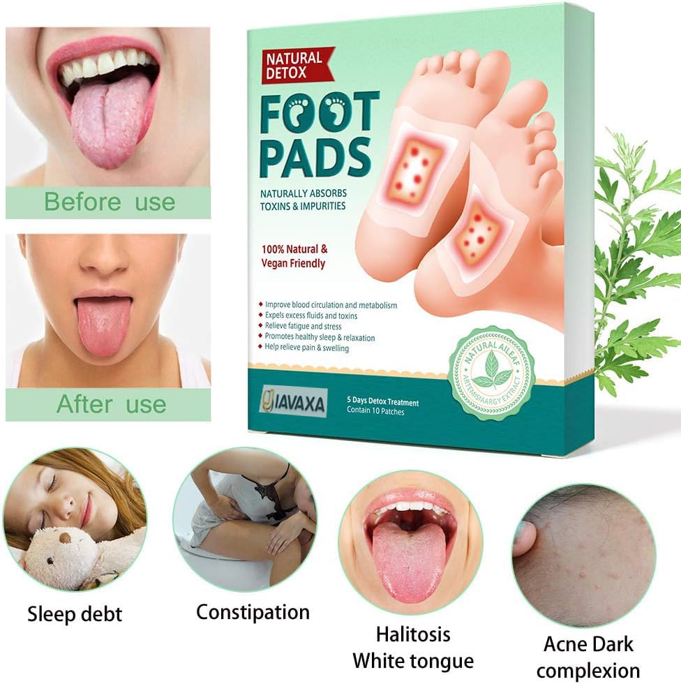 Premium Detox Foot Patches (Pack of 10) BUY 1 GET 1 FREE