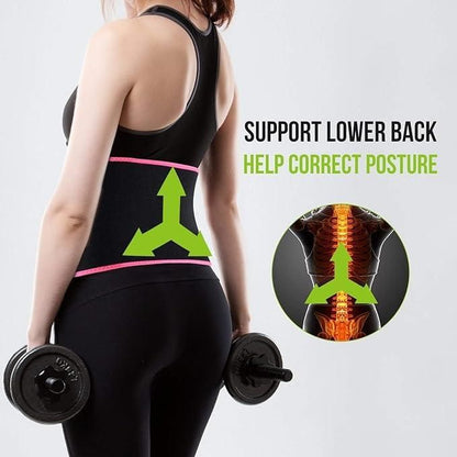 Premium Adjustable Sweat Slimming Belt