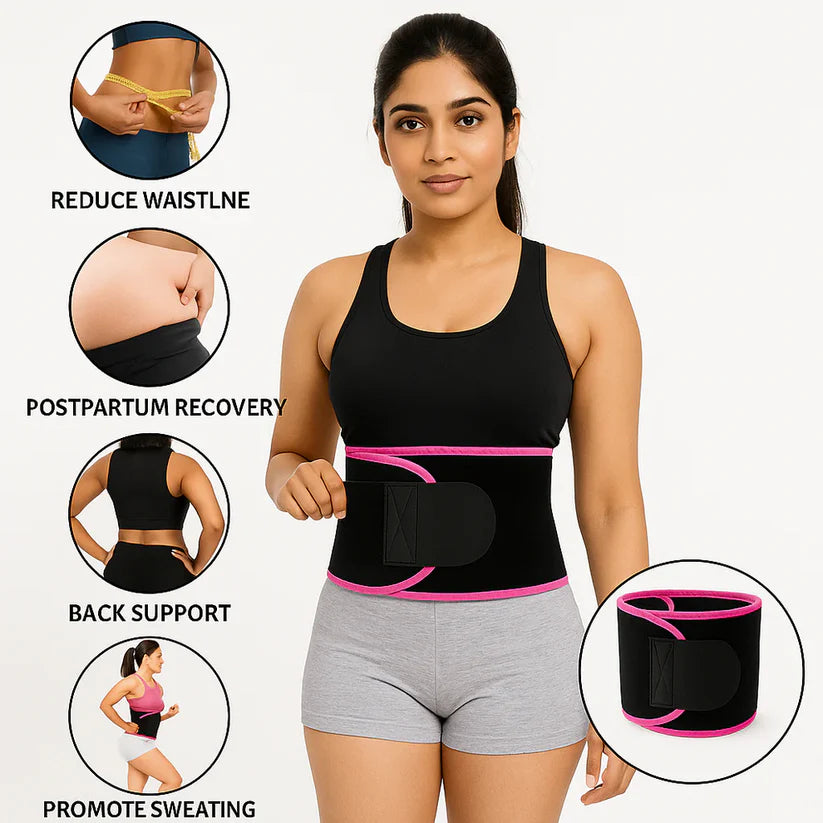 Premium Adjustable Sweat Slimming Belt