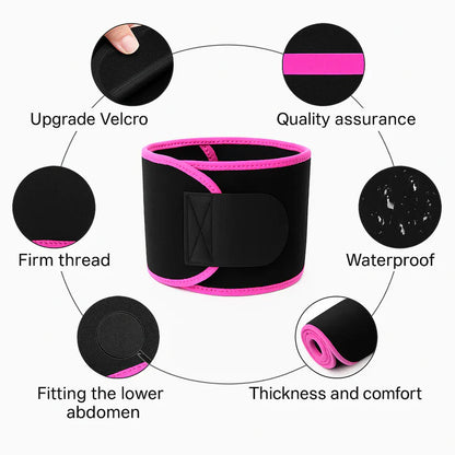 Premium Adjustable Sweat Slimming Belt